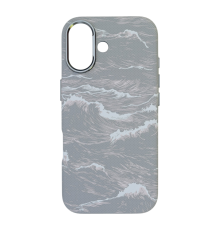 Чохол D Glory Ultra Slim with Magnetic для iPhone 17 gray wave PLS-00-00165973