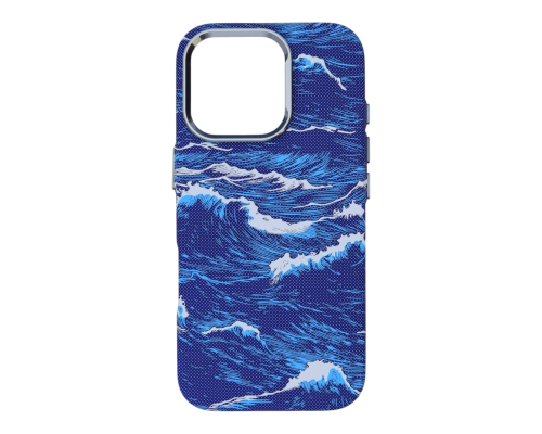 Чохол D Glory Ultra Slim with Magnetic для iPhone 14 Pro blue wave PLS-00-00166067