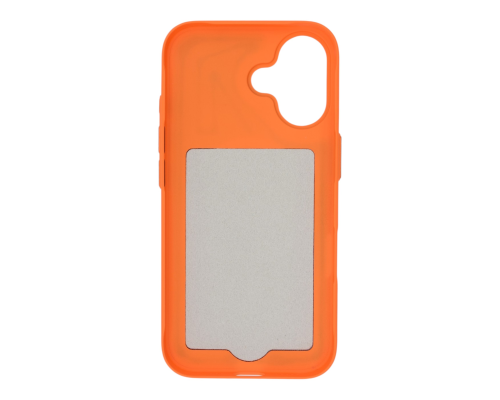 Чохол TechWoven Hybrid with Magnetic для iPhone 16 orange brown PLS-00-00165828