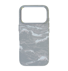 Чохол D Glory Ultra Slim with Magnetic для iPhone 17 Pro Max gray wave PLS-00-00165983