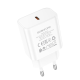 Зарядний пристрій Borofone BA71A 20W 3A 1USB-C white PLS-00-00103015