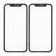 Скло дисплея iPhone XR з рамкою та OCA black (2ШТ) (SJ) PLS-00-00101876