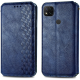 Чохол-книжка Leather Cubic Xiaomi Redmi 9C blue PLS-00-00163054