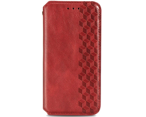Чохол-книжка Leather Cubic Xiaomi Redmi 10A red PLS-00-00163004