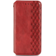 Чохол-книжка Leather Cubic Xiaomi Redmi 10A red PLS-00-00163004
