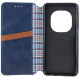 Чохол-книжка Leather Cubic Xiaomi Redmi Note 14 Pro 5G blue PLS-00-00163110