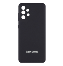 Чохол Silicone Cover Full Camera Samsung A536 Galaxy A53 black PLS-00-00105602