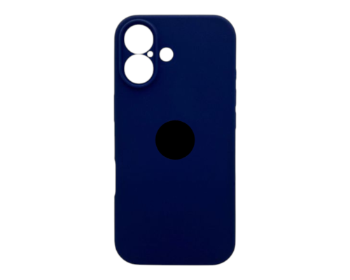 Чохол Silicone Case Full Camera Protective для iPhone 17 royal blue (УЦІНКА) PLS-00-00159447