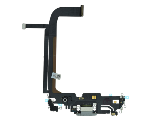 Шлейф iPhone 13 Pro Max з роз'ємом зарядки silver (Original) PLS-00-00134261