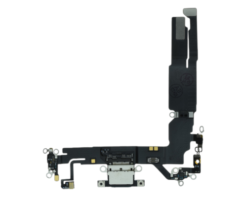 Шлейф iPhone 16 з роз'ємом зарядки black (Original Used) PLS-00-00134018