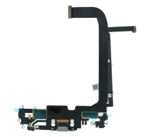Шлейф iPhone 13 Pro Max з роз'ємом зарядки silver (Original) PLS-00-00134261