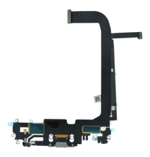 Шлейф iPhone 13 Pro Max з роз'ємом зарядки silver (Original) PLS-00-00134261