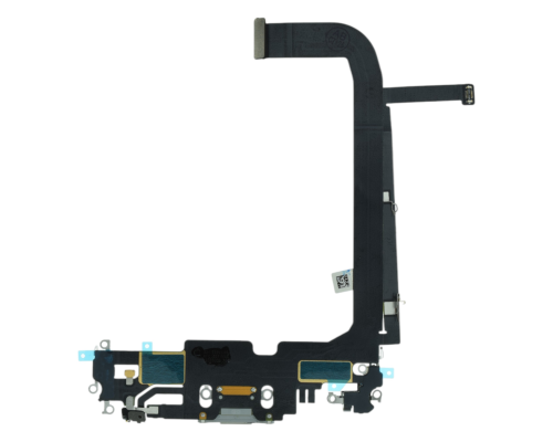 Шлейф iPhone 13 Pro Max з роз'ємом зарядки silver (Original) PLS-00-00134261
