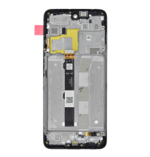 Дисплей Motorola XT2213 Moto G 5G 2022 з сенсором та рамкою black (Original Used) PLS-00-00125118