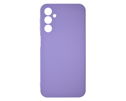 Чохол Silicone Cover Full Camera Samsung A146 Galaxy A14 light purple PLS-00-00107007