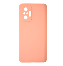 Чохол Silicone Cover Full Camera Xiaomi Redmi Note 10 Pro peach PLS-00-00106979
