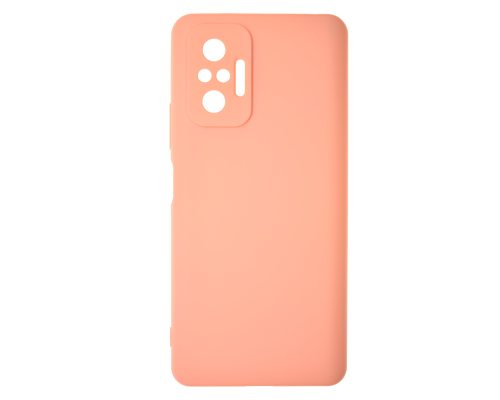Чохол Silicone Cover Full Camera Xiaomi Redmi Note 10 Pro peach PLS-00-00106979