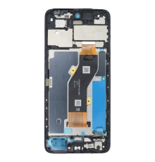 Дисплей Tecno Spark Go 2024 з сенсором та рамкою black (Service) (ver. BOE) PLS-00-00173600