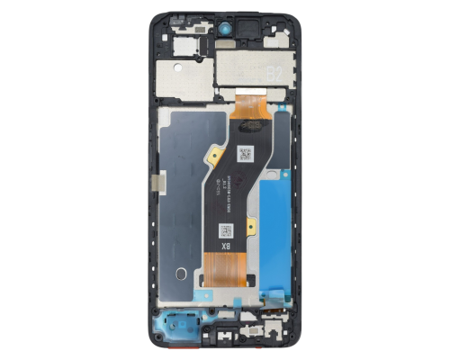 Дисплей Tecno Spark Go 2024 з сенсором та рамкою black (Service) (ver. BOE) PLS-00-00173600