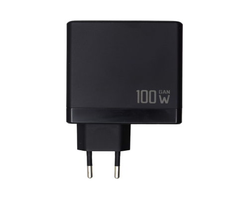 Зарядний пристрій Monoko MAC014 PD+QC3.0 100W USB-A+3USB-C black PLS-00-00124256