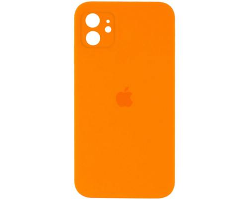 Чохол Silicone Case Full Camera Protective iPhone 12 orange PLS-00-00116646