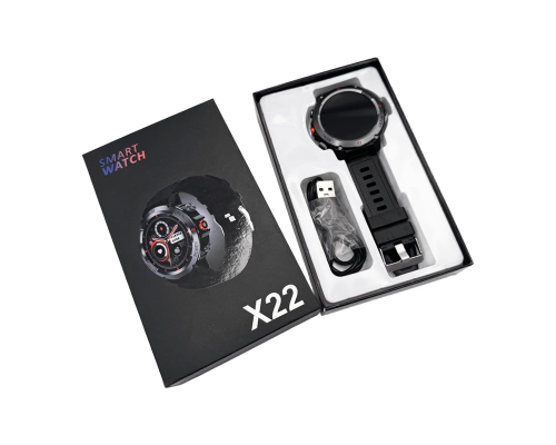 Смарт годинник IWO X22 black PLS-00-00161319