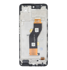 Дисплей Tecno Spark 20 з сенсором та рамкою black (OEM) (ver. DPT) PLS-00-00155293