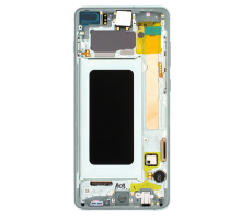 Дисплей Samsung G975 Galaxy S10 Plus з сенсором та рамкою green (Original) PLS-00-00026530