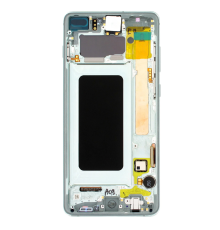 Дисплей Samsung G975 Galaxy S10 Plus з сенсором та рамкою green (Original) PLS-00-00026530