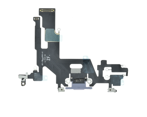 Шлейф iPhone 11 з роз'ємом зарядки purple PLS-00-00085519