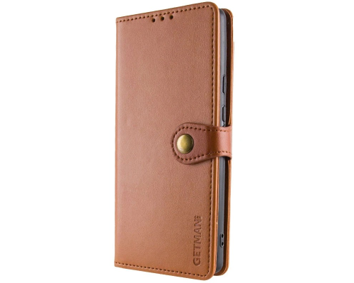 Чохол-книжка Leather GETMAN with card holder Xiaomi Redmi A5 5G brown PLS-00-00148326