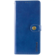 Чохол-книжка Leather GETMAN with card holder Samsung A175 Galaxy A17 blue PLS-00-00148244