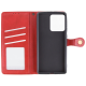Чохол-книжка Leather GETMAN with card holder Motorola Moto G75 red PLS-00-00148169