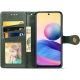 Чохол-книжка Leather GETMAN with card holder Xiaomi Redmi Note 14 Pro 4G green PLS-00-00148417