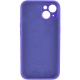 Чохол Silicone Case Full Camera Protective iPhone 14 dark purple PLS-00-00116517
