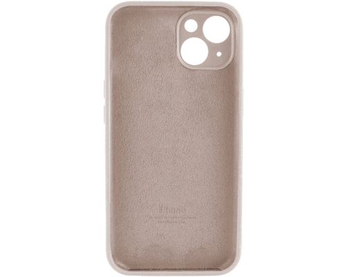 Чохол Silicone Case Full Camera Protective iPhone 14 antique white PLS-00-00116495