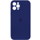 Чохол Silicone Case Квадратні Борти Full Camera iPhone 11 Pro navy blue PLS-00-00116677