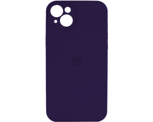 Чохол Silicone Case Full Camera Protective iPhone 13 berry purple PLS-00-00116585