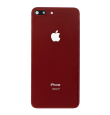 Задня кришка iPhone 8 Plus зі склом камери red (Original China) PLS-00-00046588