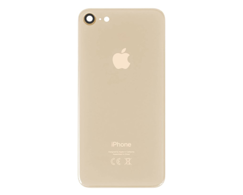 Задня кришка iPhone 8 зі склом камери gold (Original China) PLS-00-00046583