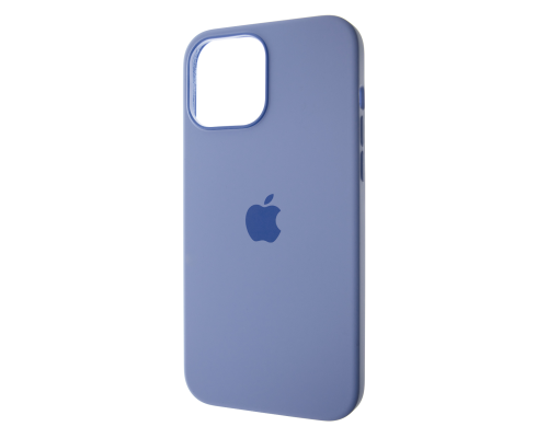 Чохол Silicone Case Full з MagSafe та Анімацією iPhone 13 Blue Fog PLS-00-00109124