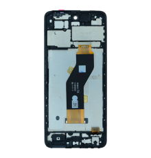 Дисплей Tecno Spark Go 2024 з сенсором та рамкою black (ver. FPC) PLS-00-00133325