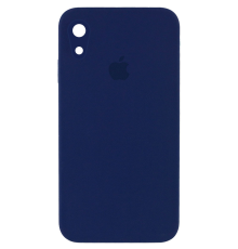 Чохол Silicone Case Квадратні Борти Full Camera iPhone XR dark blue PLS-00-00104654