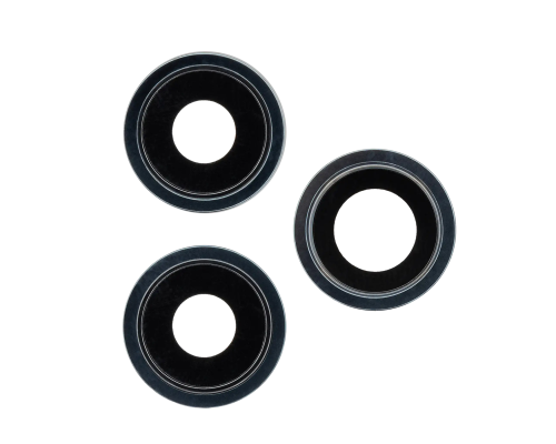 Скло камери Apple iPhone 12 Pro Max з рамкою blue (Original) PLS-00-00068105