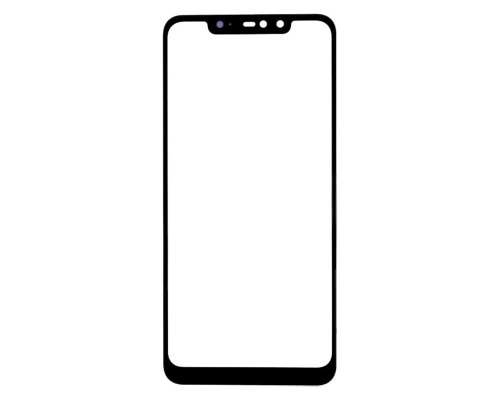 Скло дисплея Xiaomi Redmi Note 6 Pro з OCA плівкою black PLS-00-00107900