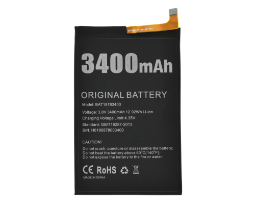 Акумулятор Doogee BAT18783400 PLS-00-00026987