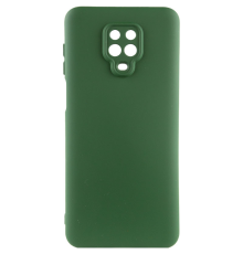 Чохол Silicone Cover Full Camera Xiaomi Redmi Note 9s dark green PLS-00-00106017