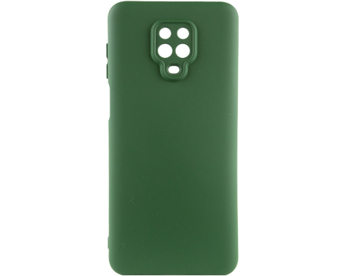 Чохол Silicone Cover Full Camera Xiaomi Redmi Note 9s dark green PLS-00-00106017