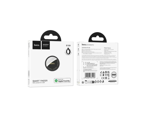 Трекер Hoco E100 black PLS-00-00154444