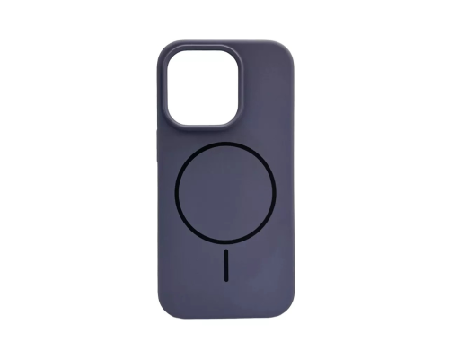 Чохол Silicone case Beats with MagSafe iPhone 14 Pro Max lavender gray PLS-00-00154902